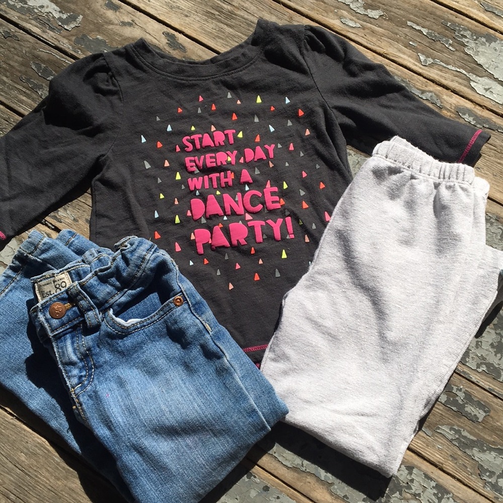 (4/$15)   3 Mix & Match Pieces 3T